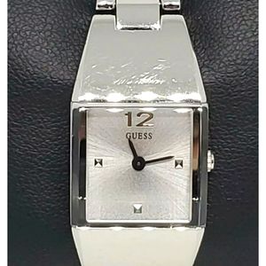 Guess Steel Silver Tone Analog Quartz Watch